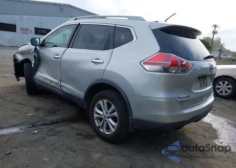 2014 Nissan Rogue Sv из США, поврежденный, VIN 5N1AT2MT6EC766991